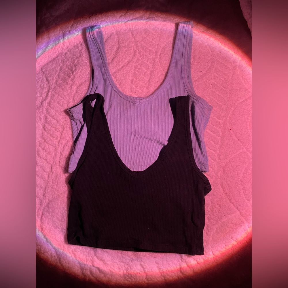 Two Garage crop tops